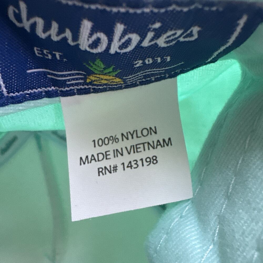 Chubbies The Weekend Has Arrived Rope Green Patch Snapback Nylon Hat Cap Parrot - Picture 3 of 5
